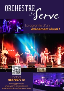 Affiche Orchestre JY Serve