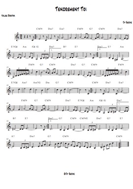JY-SERVE-Orchestre_partition_Tendrement-toi